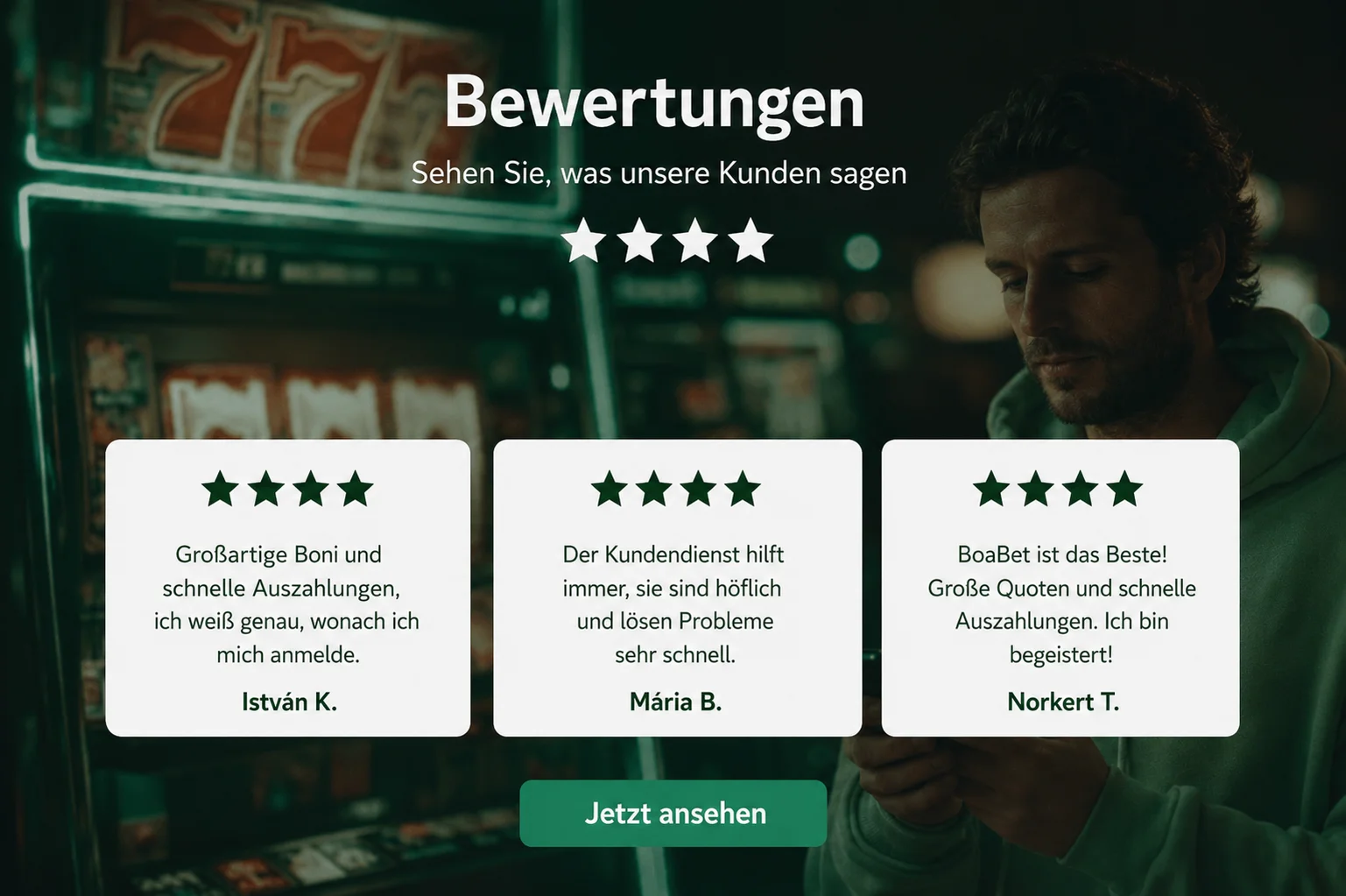 Bewertungen von Boabet Spielern